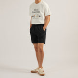 HARPER CASUAL SHORTS - BLACK