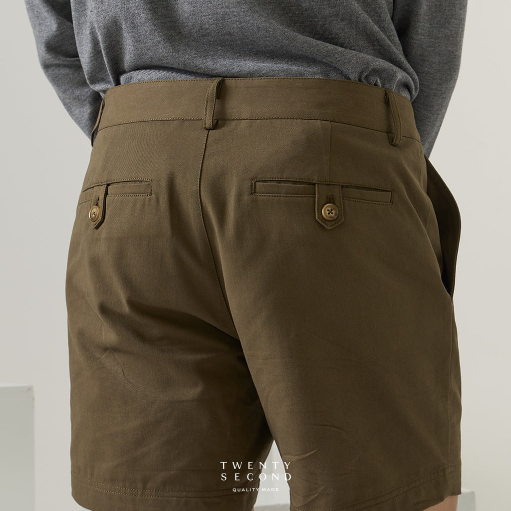 URBAN CHINO SHORTS - OLIVE