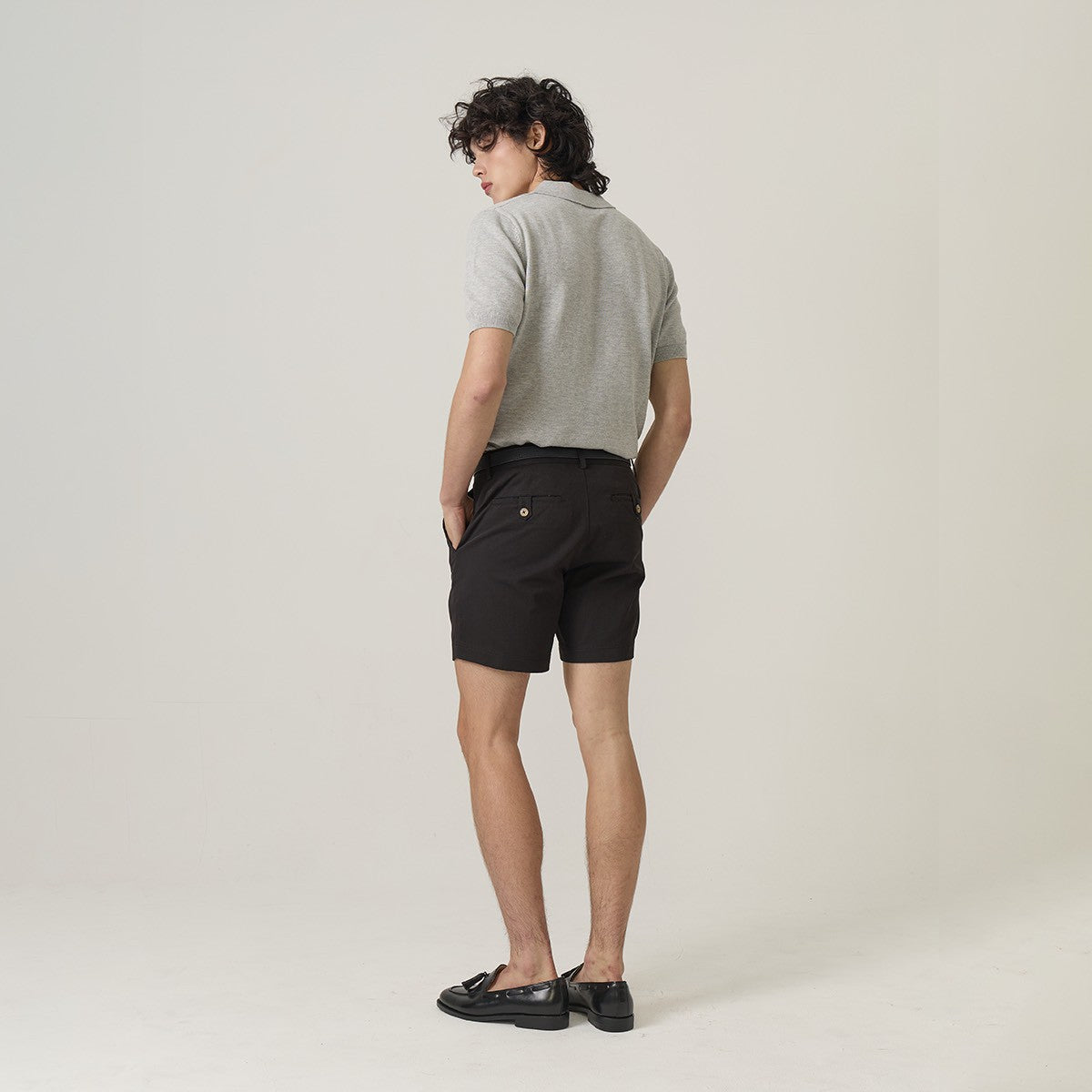 URBAN CHINO SHORTS - BLACK
