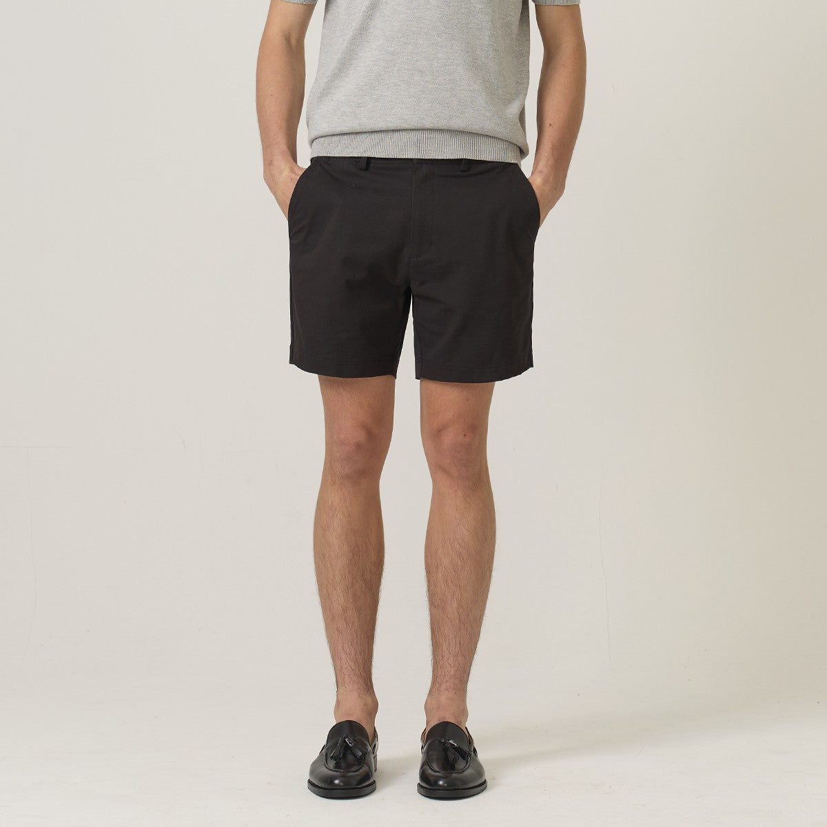 URBAN CHINO SHORTS - BLACK
