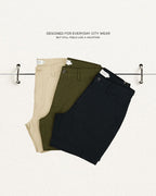 CITY CHINO SHORTS - OLIVE