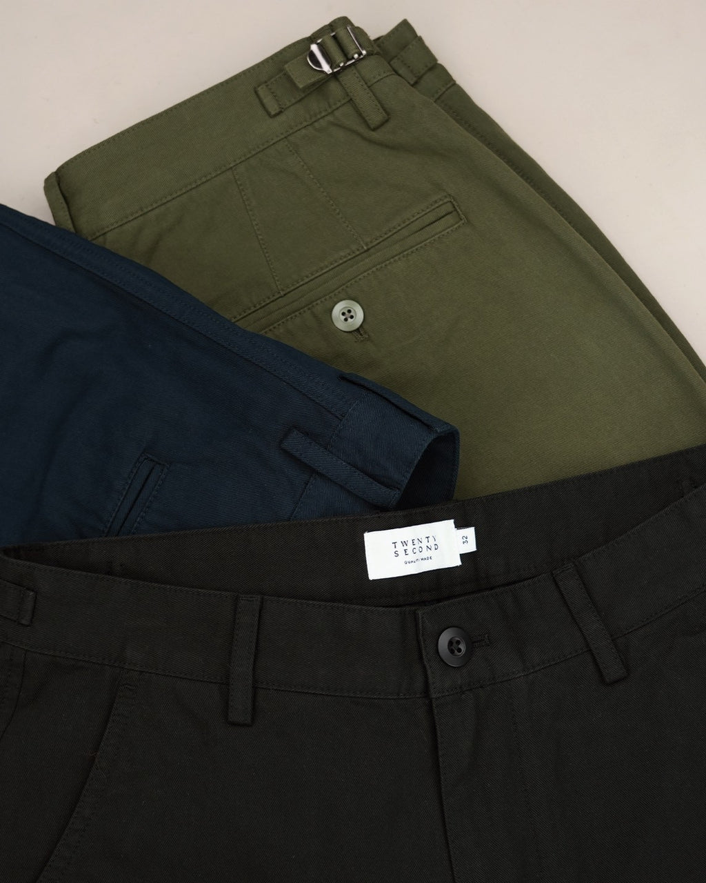 CITY CHINO SHORTS - BLACK