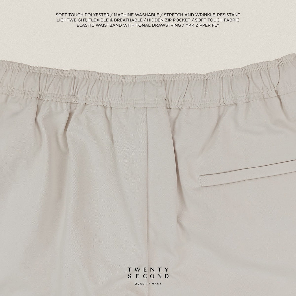 HARPER CASUAL SHORTS - GREY