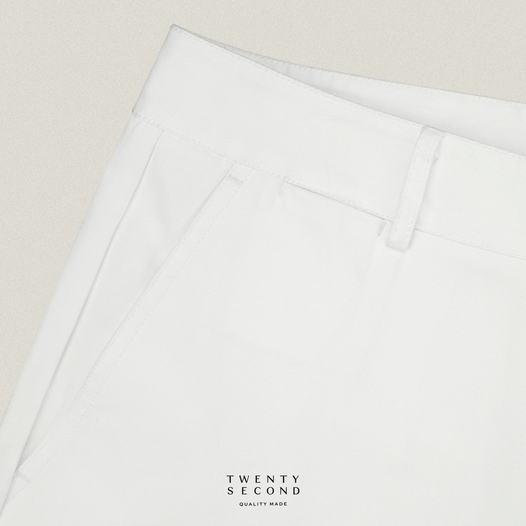 URBAN CHINO SHORTS - WHITE