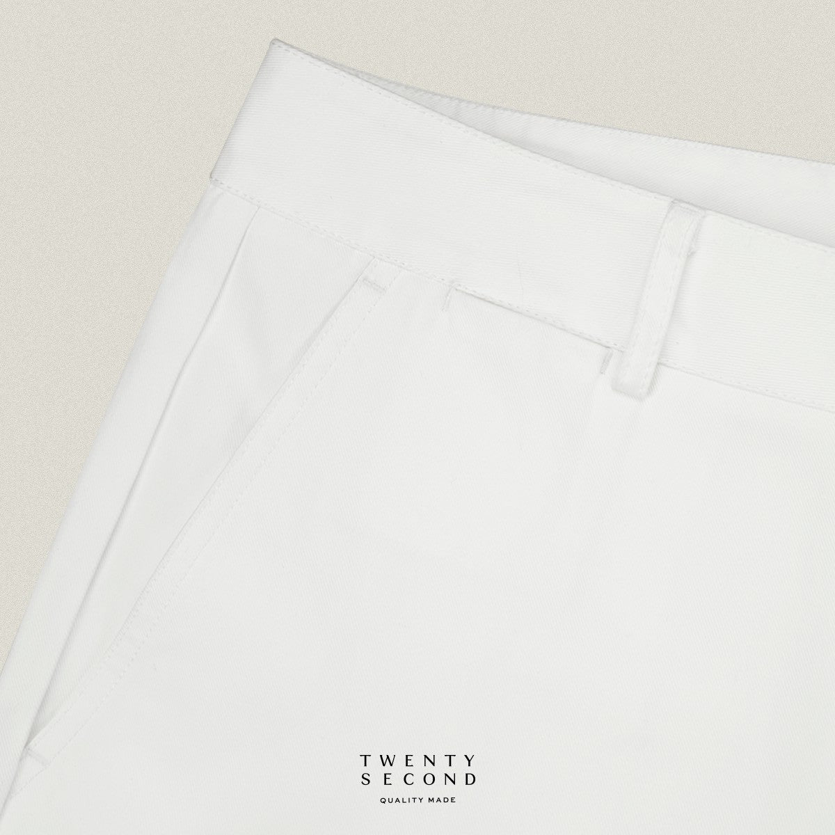 URBAN CHINO SHORTS - WHITE