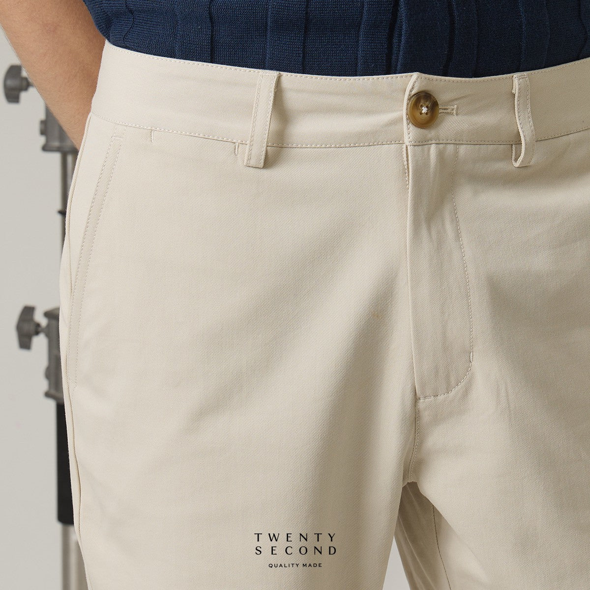 URBAN CHINO SHORTS - BEIGE
