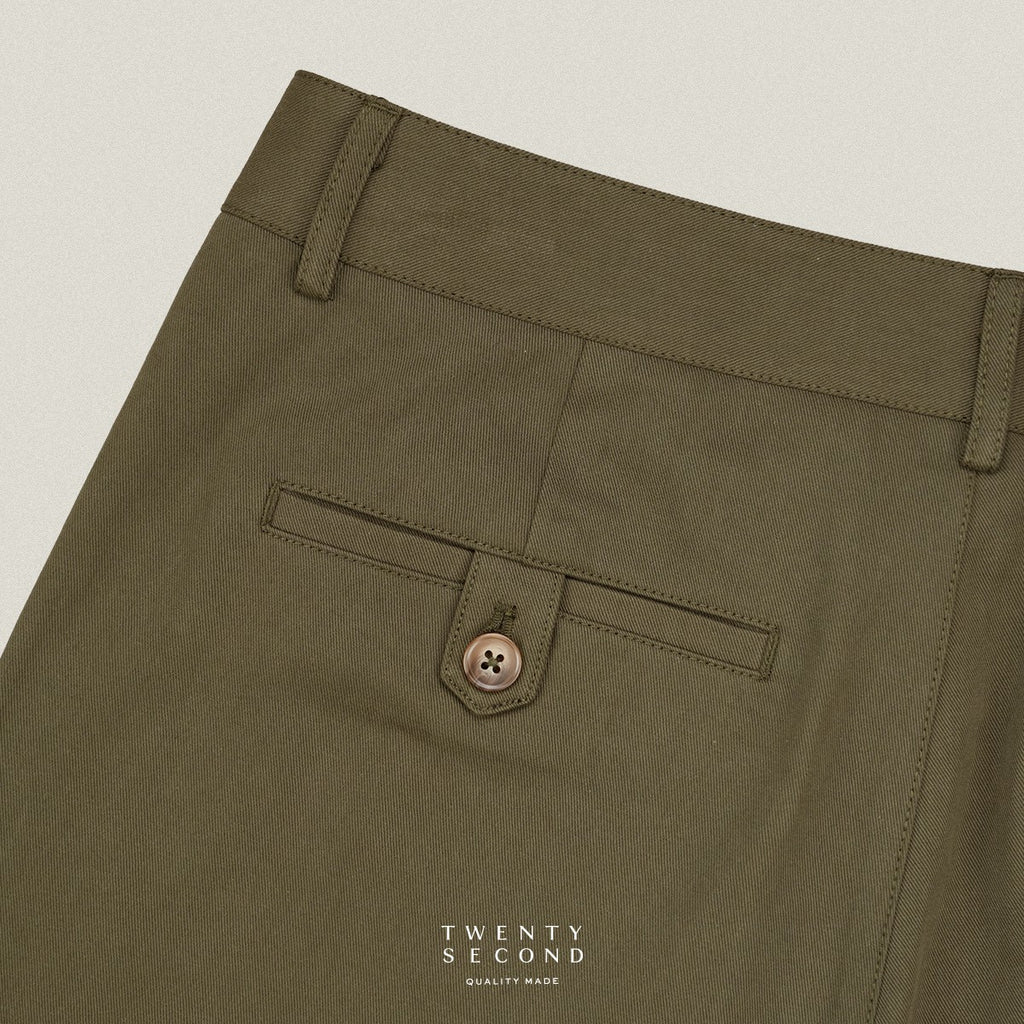 URBAN CHINO SHORTS - OLIVE