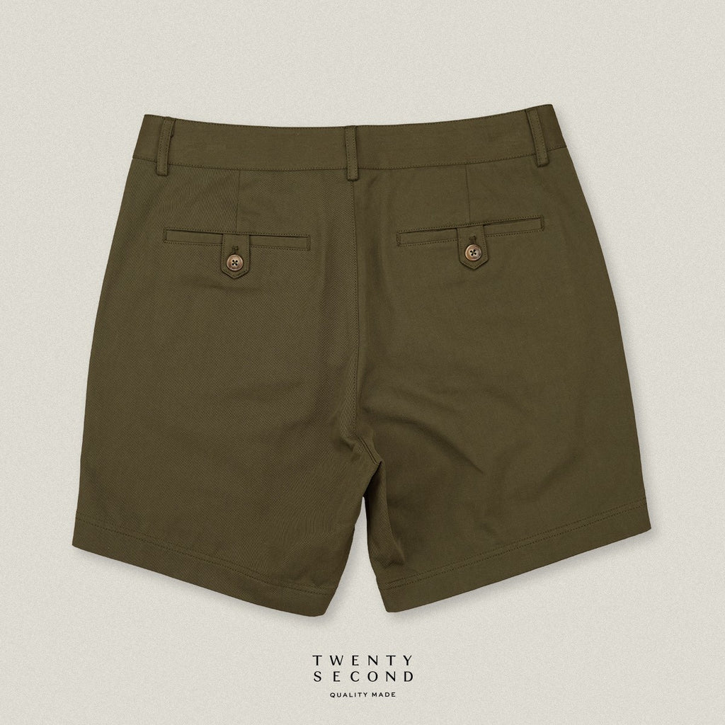 URBAN CHINO SHORTS - OLIVE
