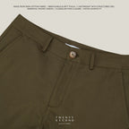 URBAN CHINO SHORTS - OLIVE