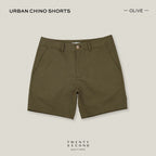 URBAN CHINO SHORTS - OLIVE