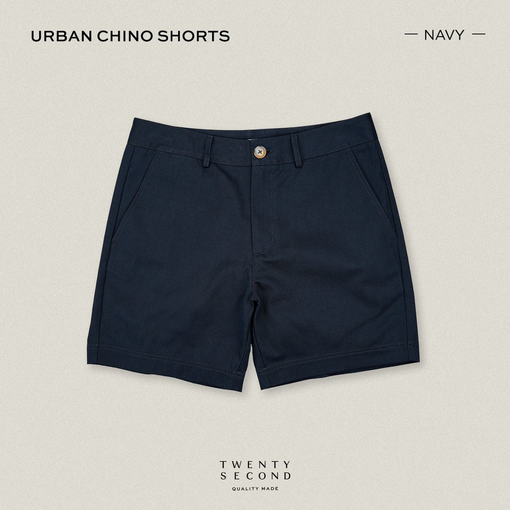 URBAN CHINO SHORTS - NAVY