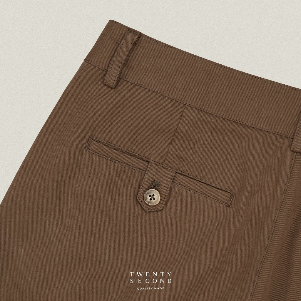 URBAN CHINO SHORTS - BROWN
