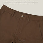 URBAN CHINO SHORTS - BROWN