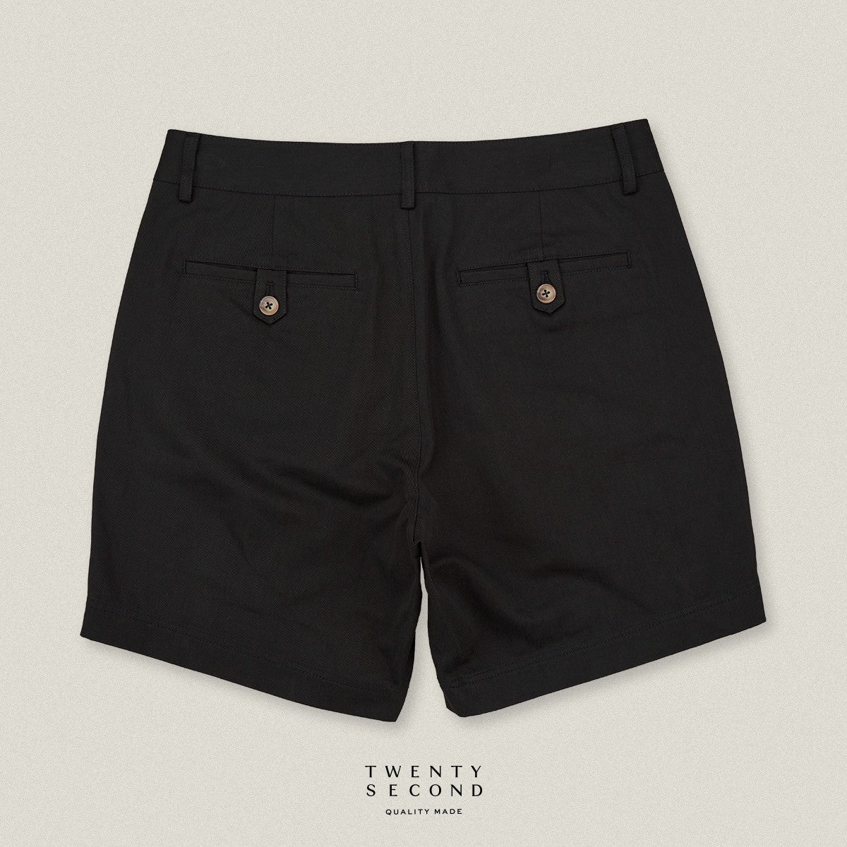 URBAN CHINO SHORTS - BLACK