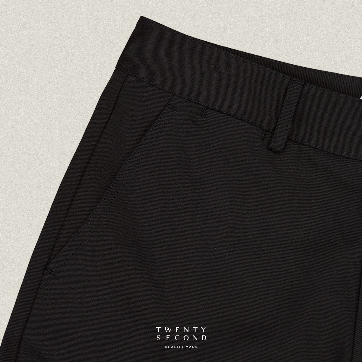 URBAN CHINO SHORTS - BLACK