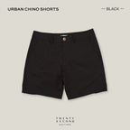 URBAN CHINO SHORTS - BLACK