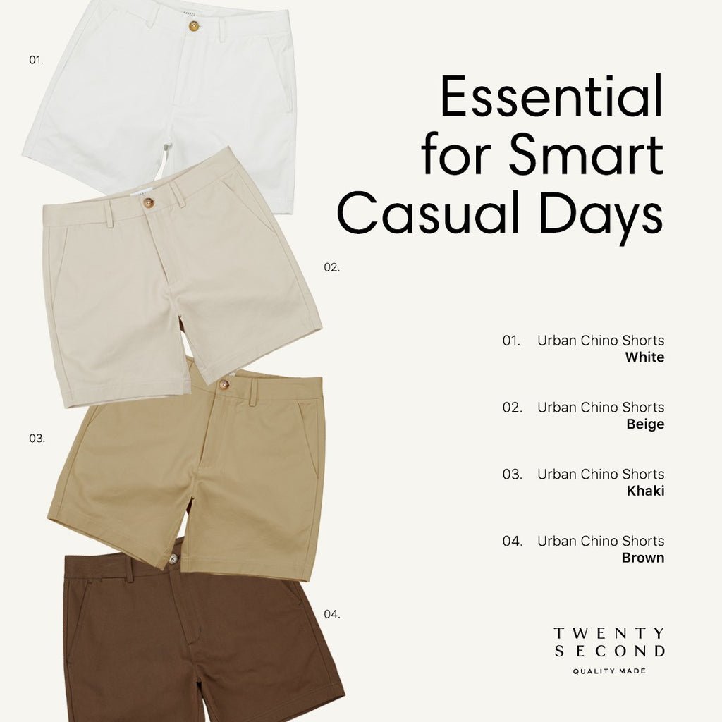 URBAN CHINO SHORTS - OLIVE