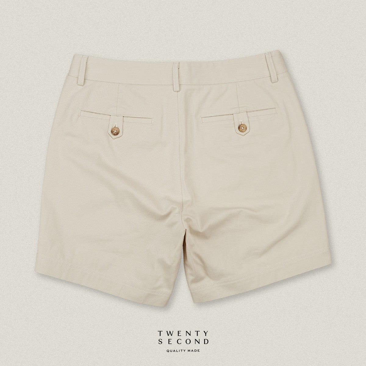 URBAN CHINO SHORTS - BEIGE