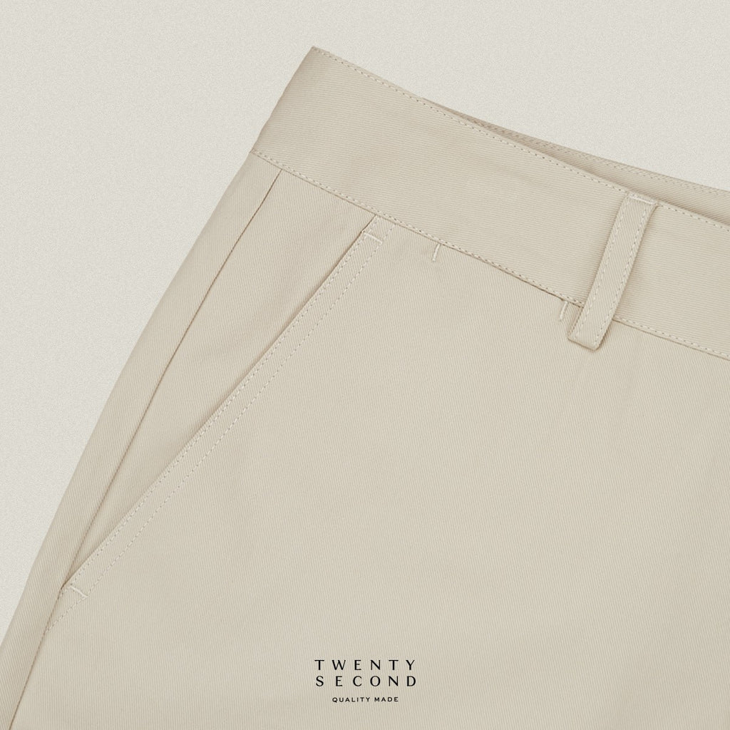 URBAN CHINO SHORTS - BEIGE