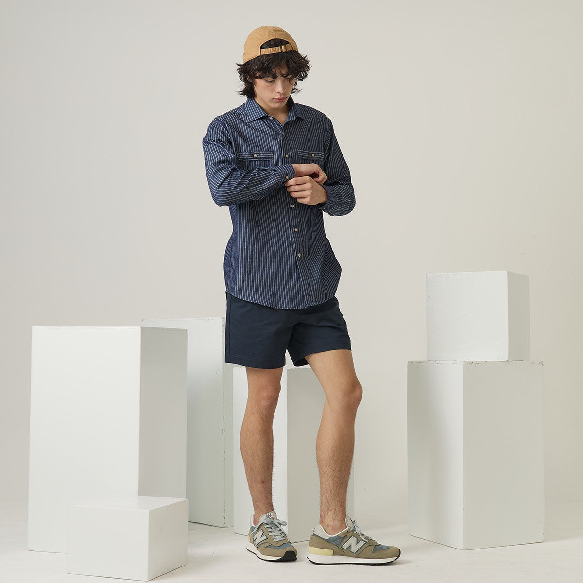 URBAN CHINO SHORTS - NAVY