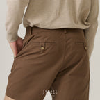 URBAN CHINO SHORTS - BROWN