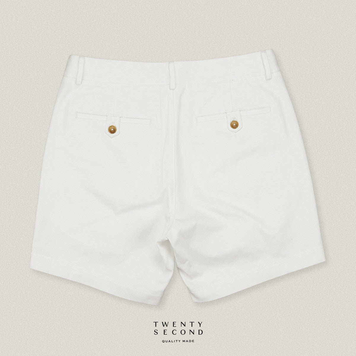 URBAN CHINO SHORTS - WHITE