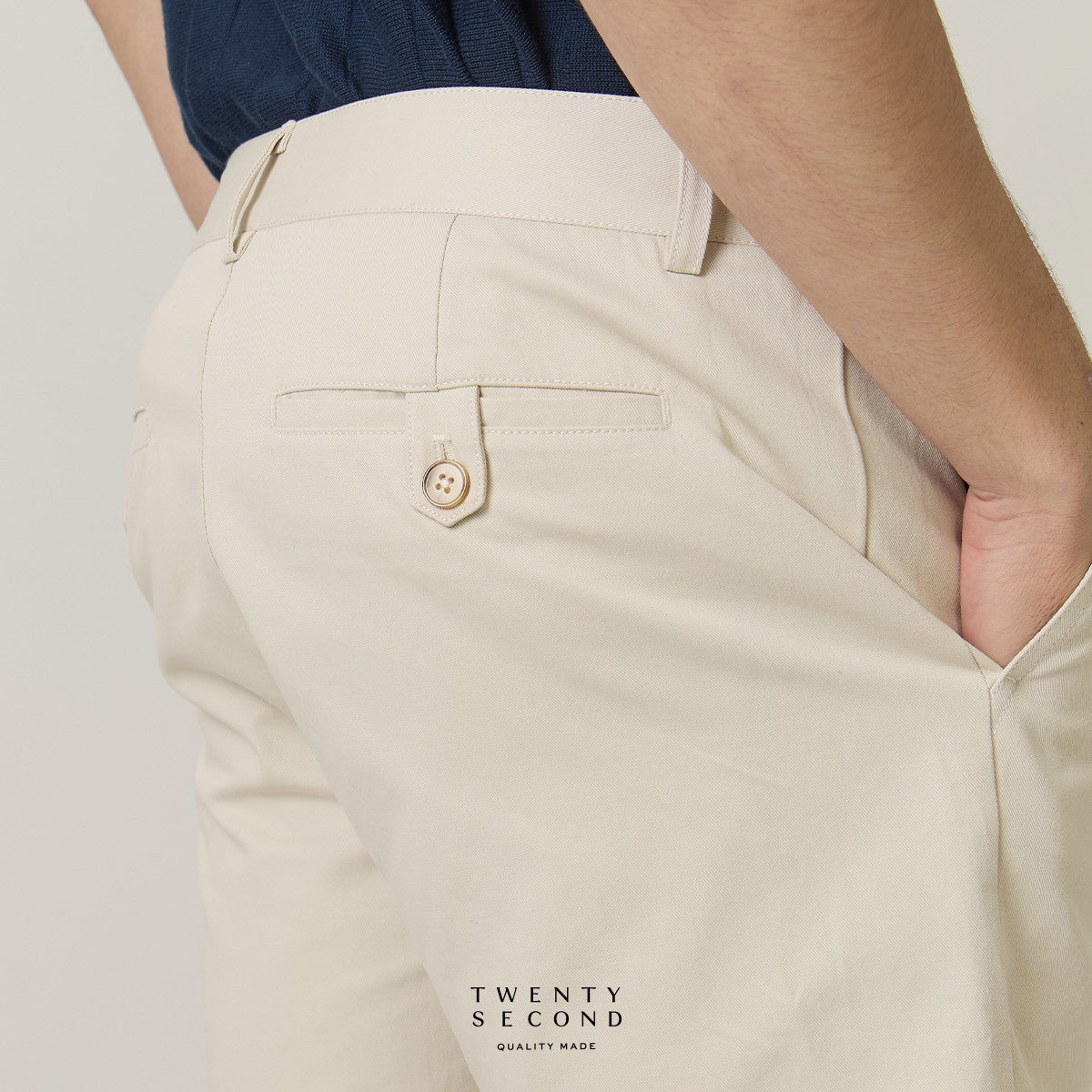 URBAN CHINO SHORTS - BEIGE