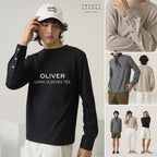 OLIVER LONG SLEEVES TEE - BLACK