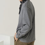 OLIVER LONG SLEEVES TEE - GREY