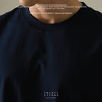 RELAXCOOL SEAMLESS OVERSIZED TEE - NAVY