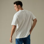 RELAXCOOL SEAMLESS OVERSIZED TEE - WHITE