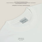 RELAXCOOL SEAMLESS OVERSIZED TEE - WHITE