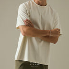 RELAXCOOL SEAMLESS OVERSIZED TEE - BEIGE