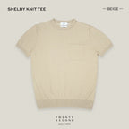 SHELBY KNIT TEE - KHAKI