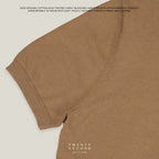 SHELBY KNIT TEE - LATTE