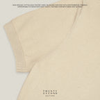 SHELBY KNIT TEE - KHAKI