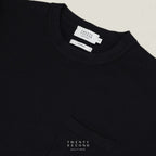 SHELBY KNIT TEE - BLACK