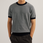 MARCO KNIT TEE - NAVY