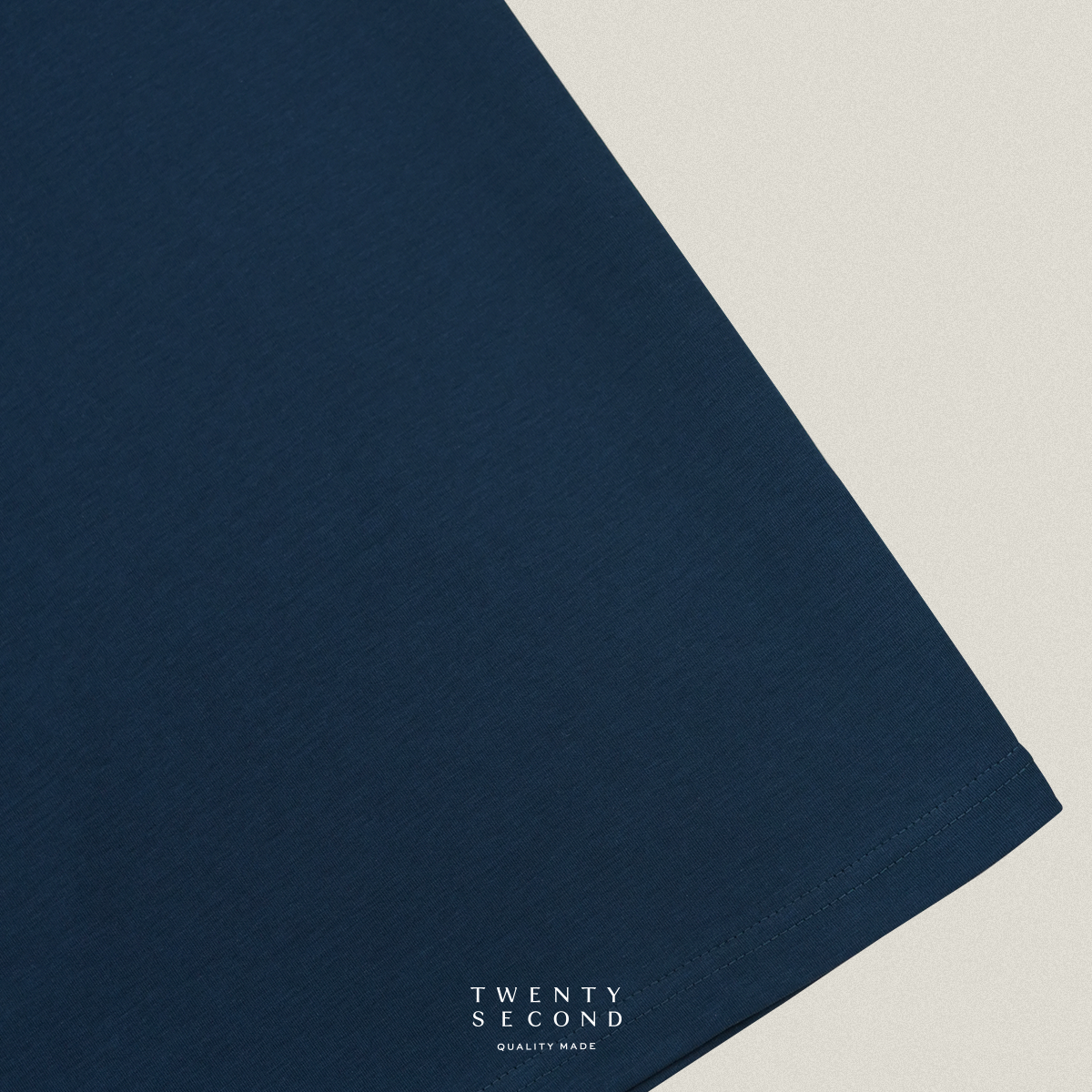 DOUBLE LAYER TEE - NAVY