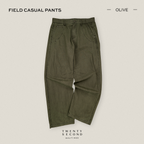 FIELD CASUAL PANTS - OLIVE