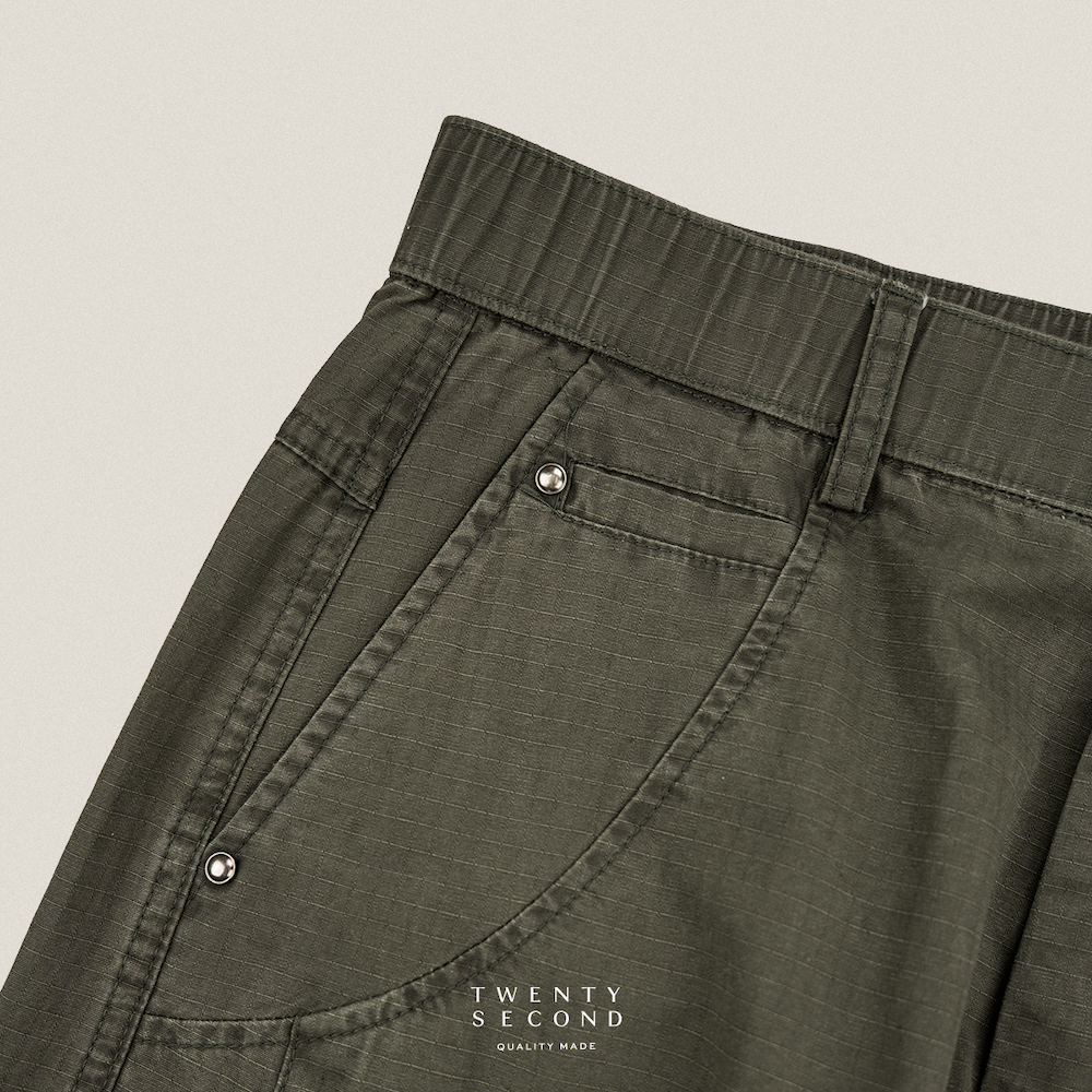 FIELD CASUAL PANTS - OLIVE