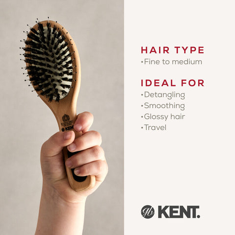 BROSH KENT - PERFECT FOR SMOOTHING CUSHION BRISTLE NYLON MIX BRUSH