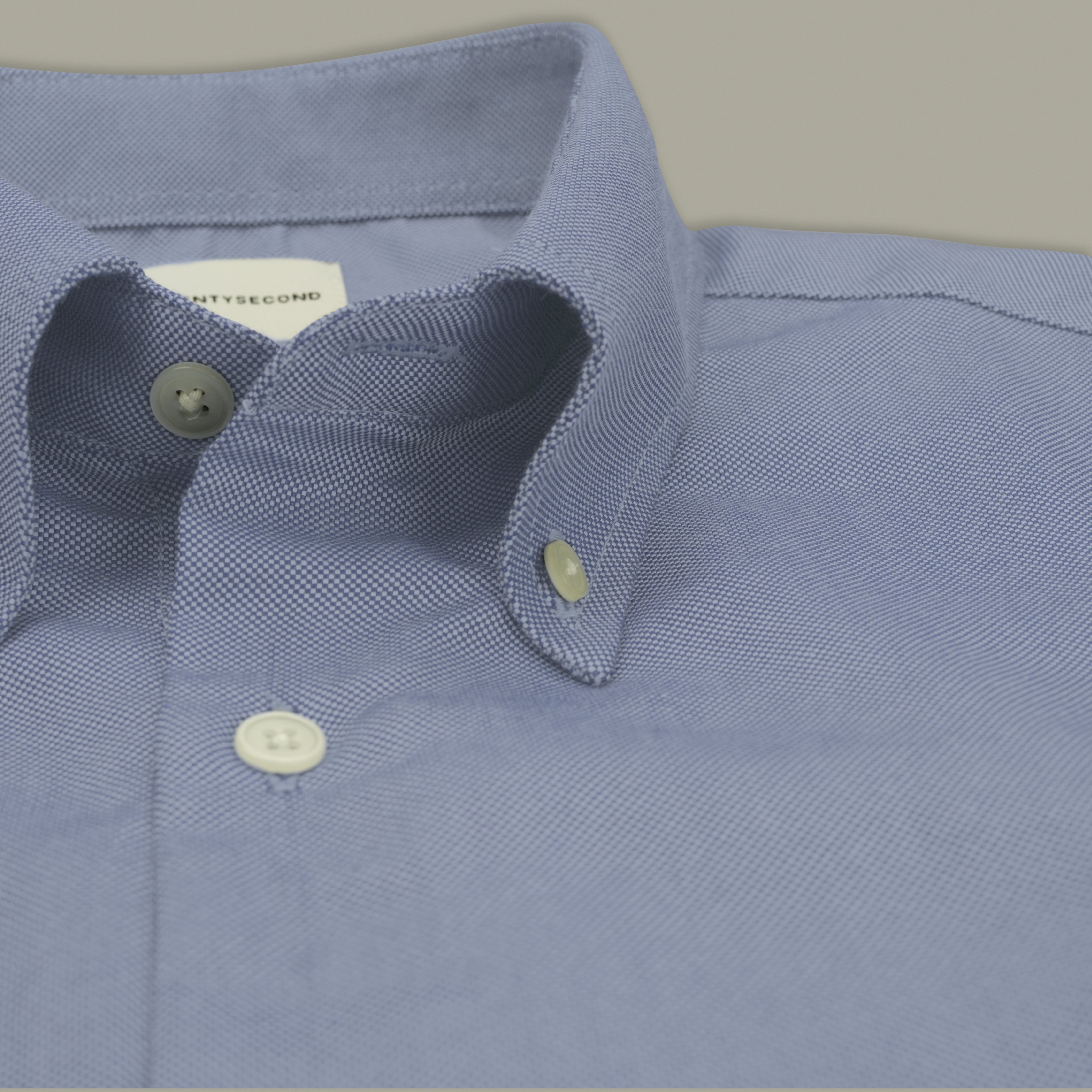 WRINKLE FREE BTD SHIRT - DARK BLUE (Slim Fit)