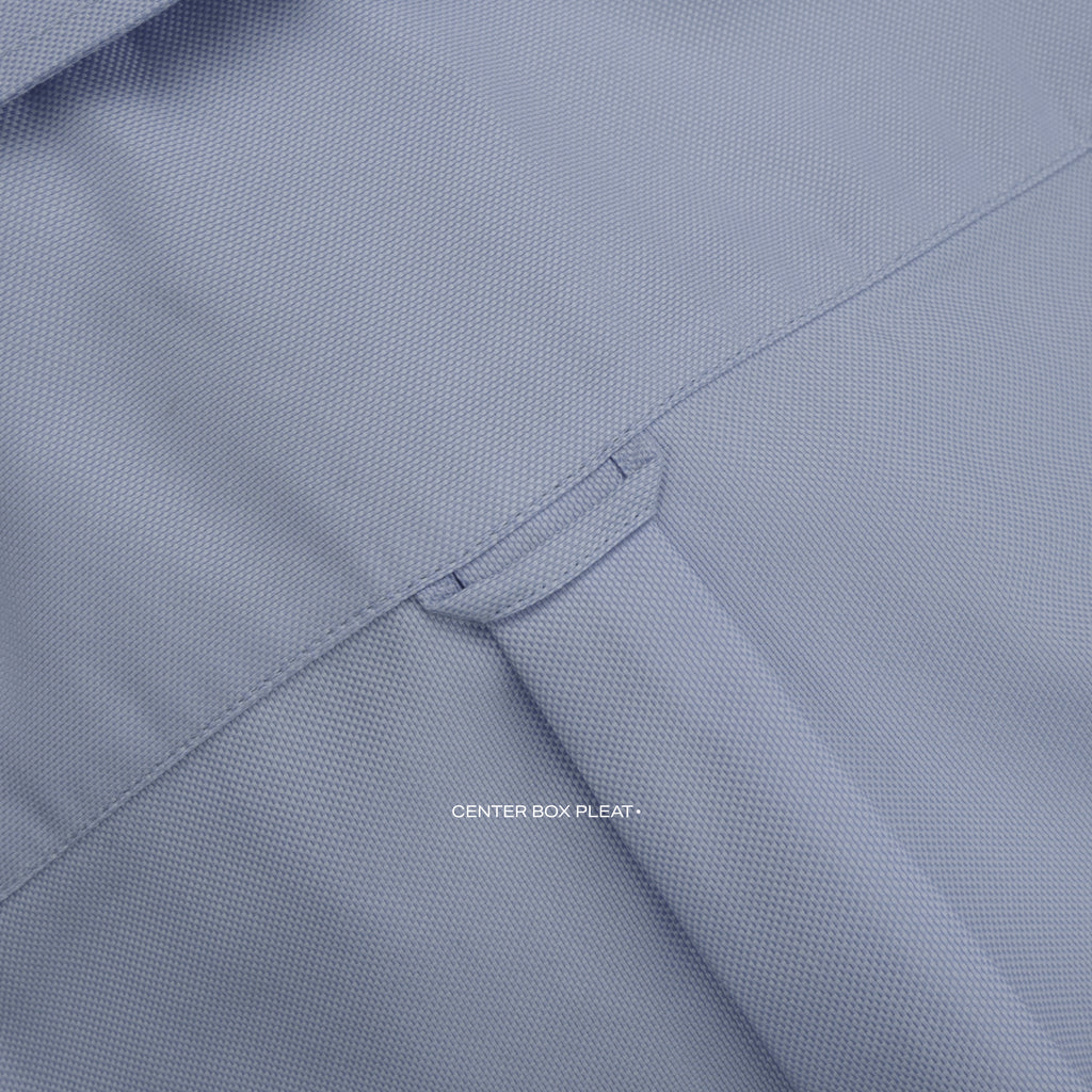 WRINKLE FREE BTD SHIRT - DARK BLUE (Slim Fit)
