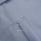 WRINKLE FREE BTD SHIRT - DARK BLUE (Slim Fit)