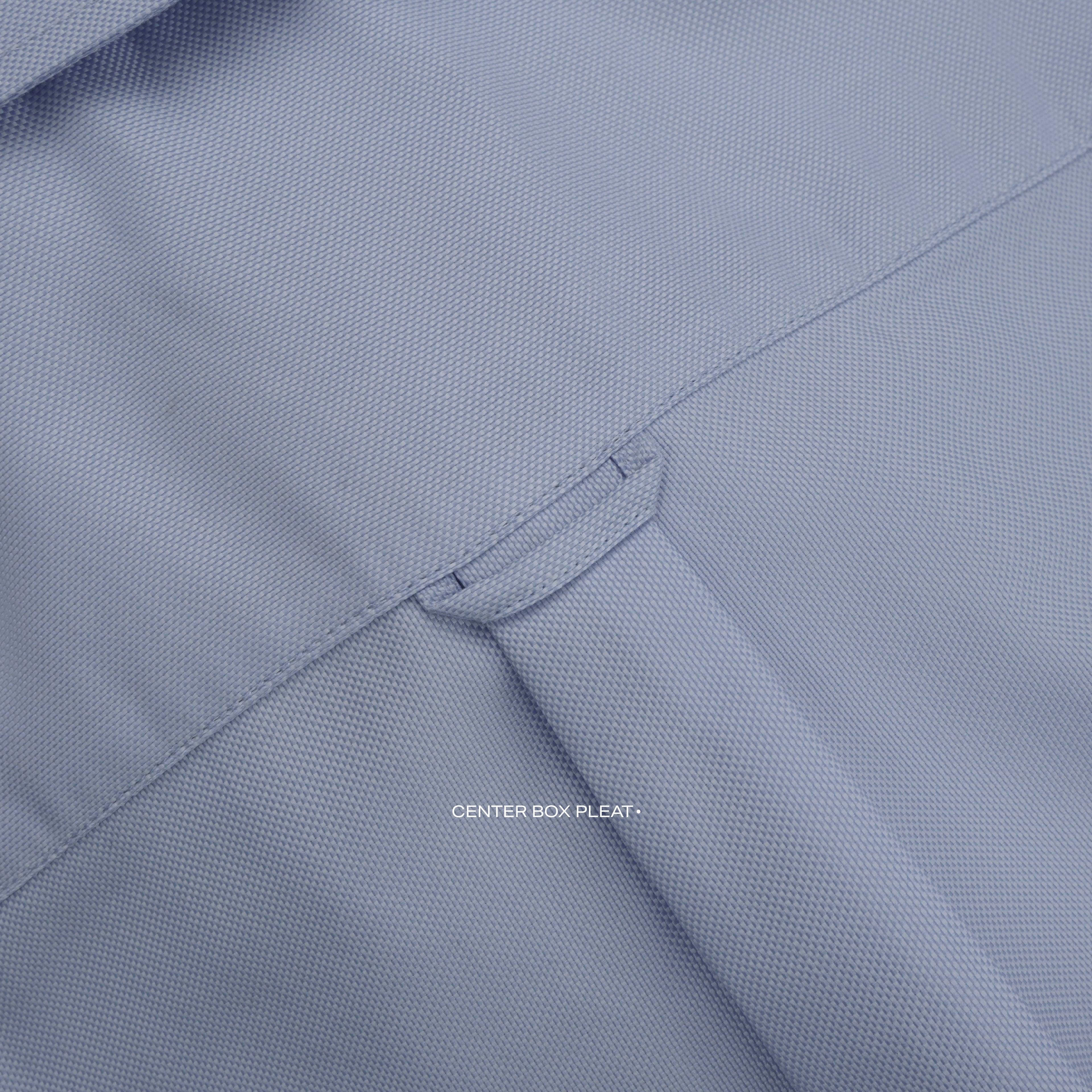 WRINKLE FREE BTD SHIRT - DARK BLUE (Slim Fit)