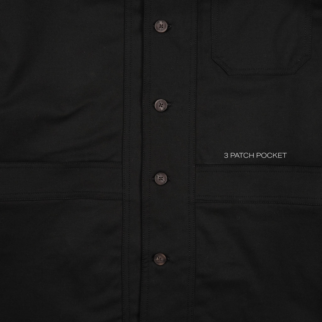 DEAN UTILITY JACKET - BLACK