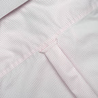 WRINKLE FREE BTD SHIRT - PINK STRIPE (Slim Fit)
