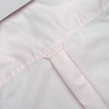 WRINKLE FREE BTD DRESS SHIRT - PINK STRIPE (Slim Fit)