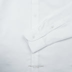 WRINKLE FREE BTD SHIRT - WHITE (Slim Fit)